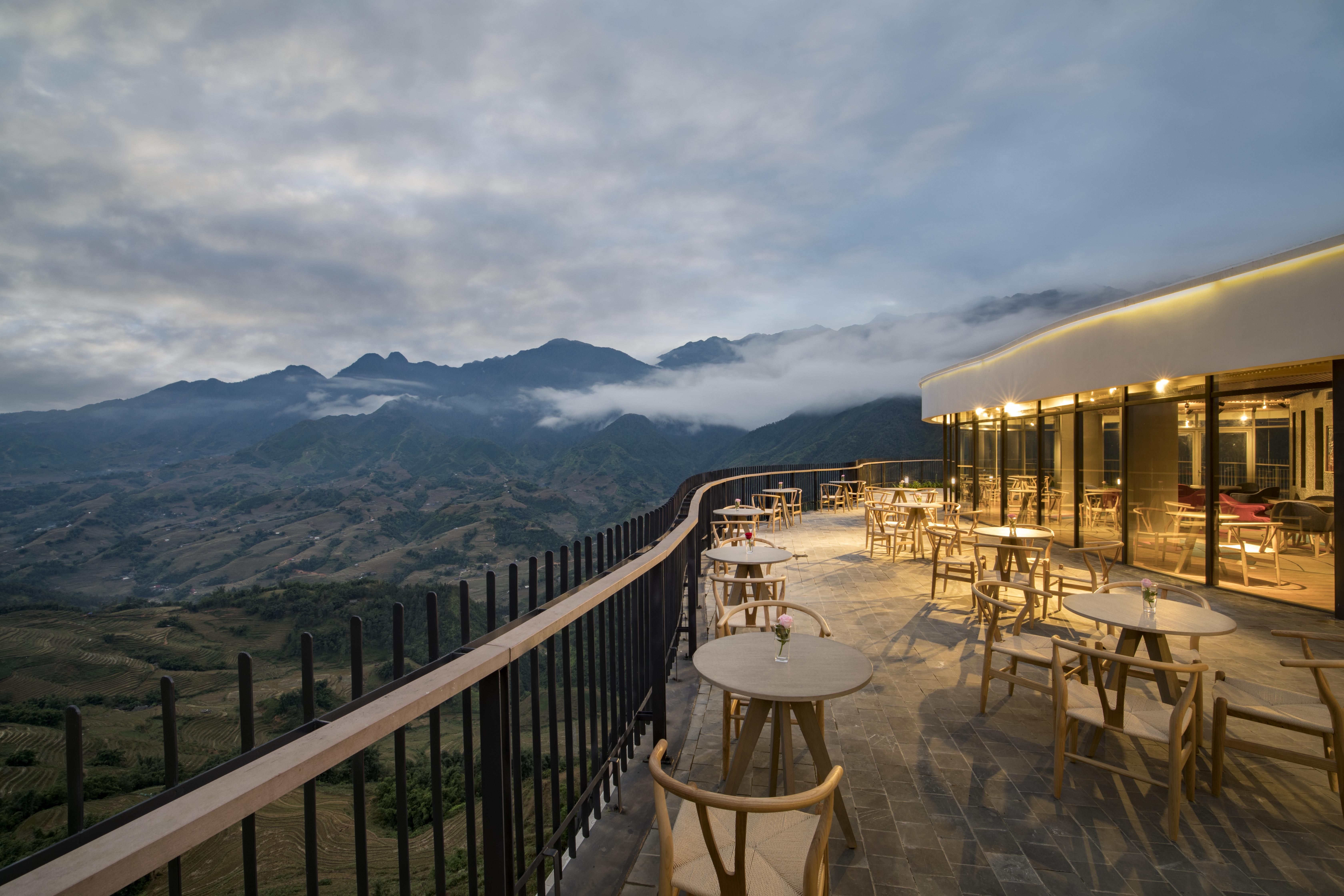 Pao'S Sapa Leisure Hotel מראה חיצוני תמונה View from the restaurant