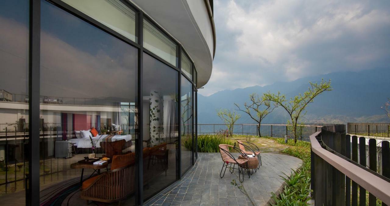 Pao'S Sapa Leisure Hotel מראה חיצוני תמונה The 180° view of the hotel